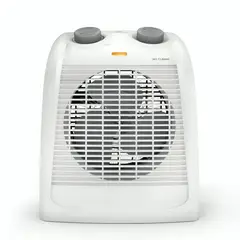 MADEMSA - Termoventilador 2000W 2 Velocidades y Termostato TV1000 Blanco