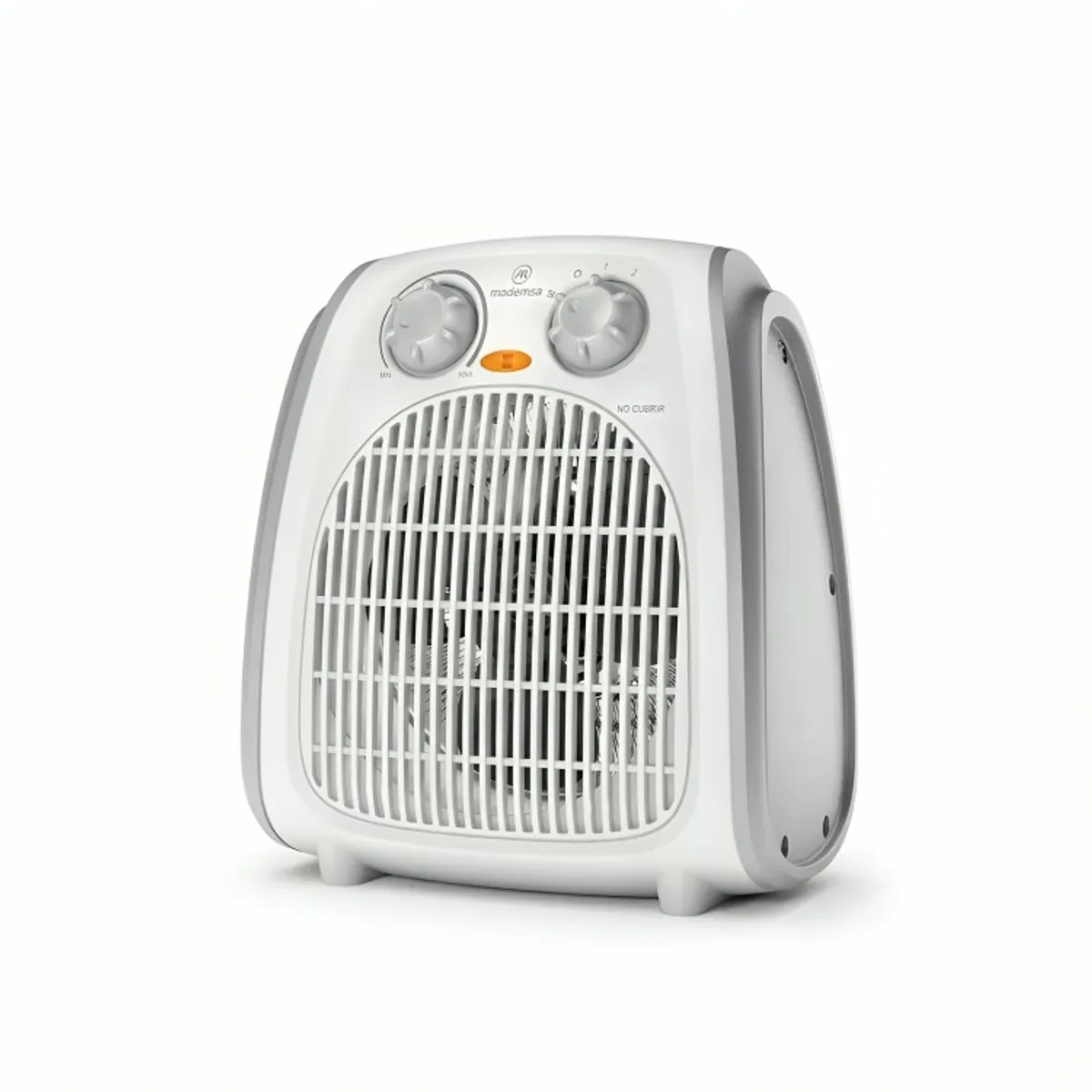 MADEMSA - Termoventilador Mademsa 1800W 2 Velocidades y Termostato TV300 Blanco