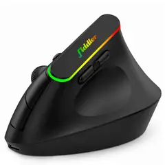 FIDDLER - Mouse Vertical Ergonómico Dual Wireless Bluetooth Recargable