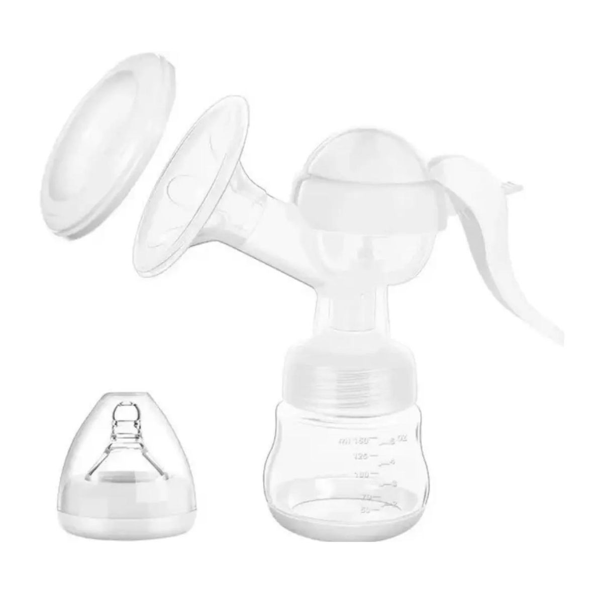 GENERICO - Extractor De Leche Manual Sacaleche Mamadera Chupete Infantil