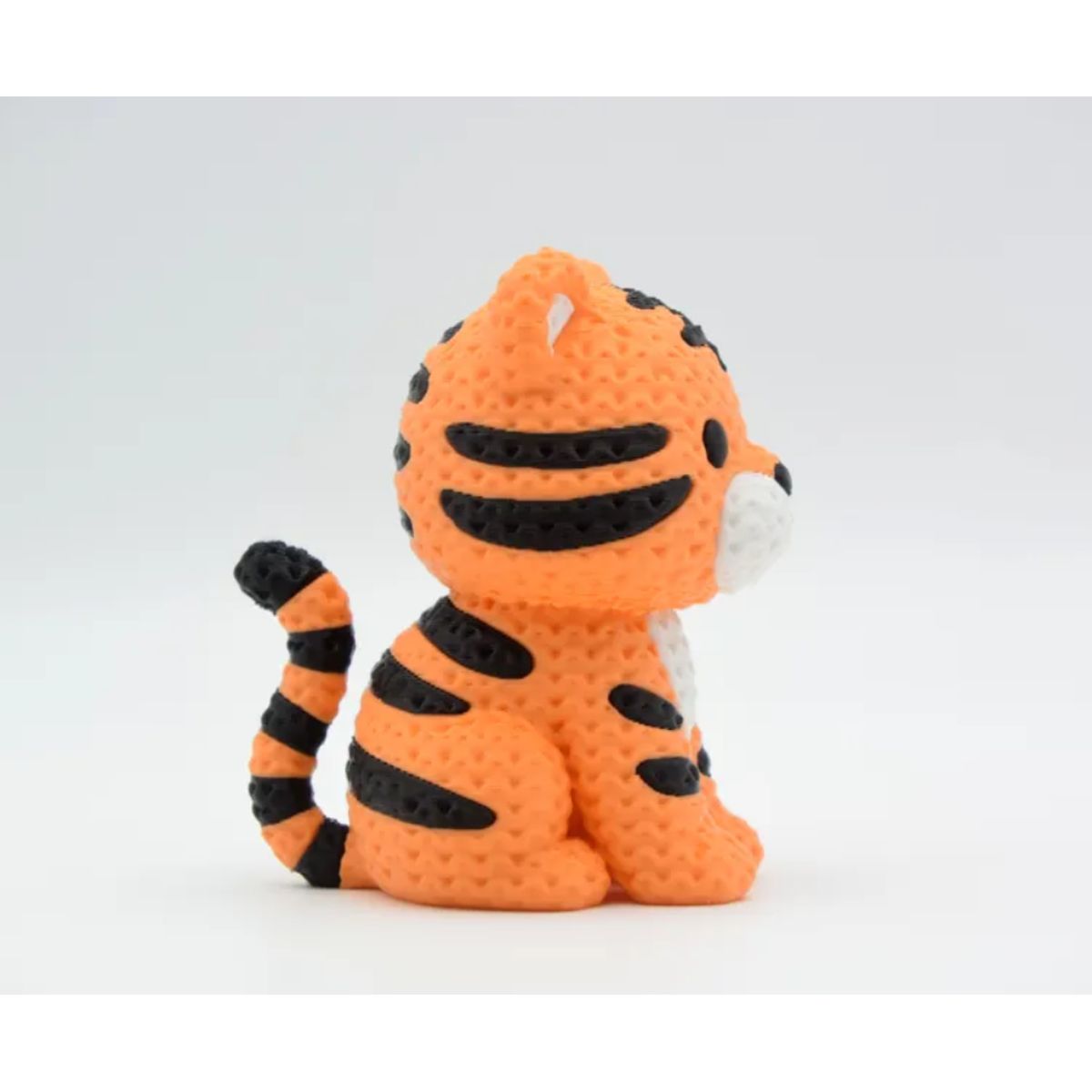 GENERICO - Figura tigre estilo tejido