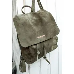 KAI CUEROS - Mochila cuero reno boho
