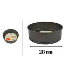 GENERICO - Molde redondo desmontable 28×7cm