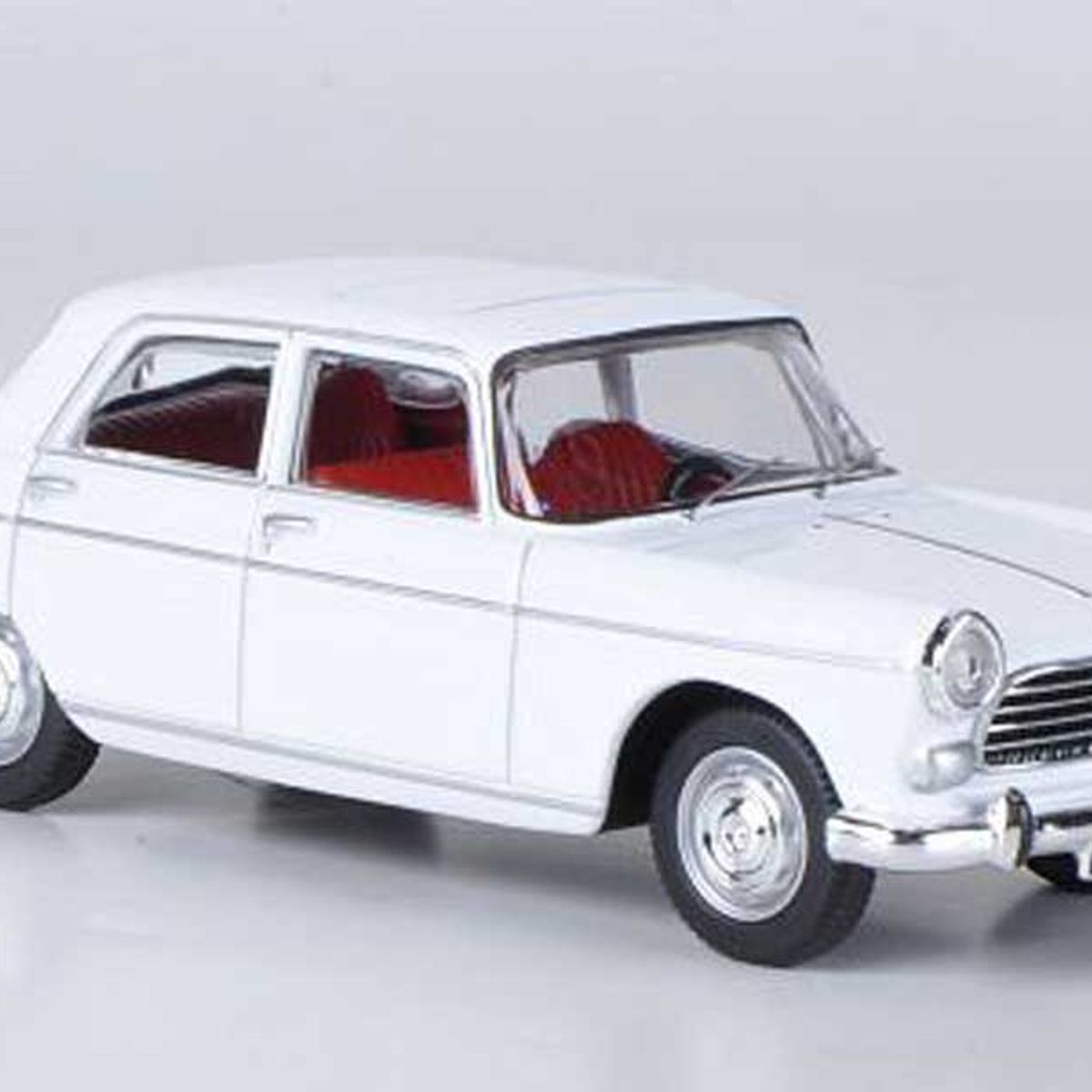 PEUGEOT - Auto Peugeot 404 Año 1968 Escala 1:24 Blanco
