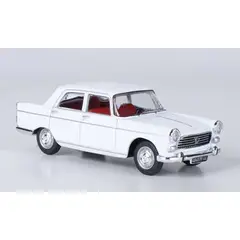 PEUGEOT - Auto 404 Año 1968 Escala 1:24 Blanco