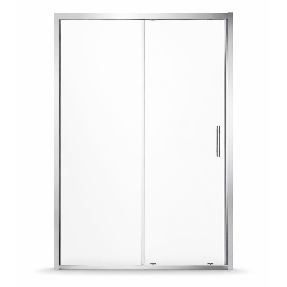 GENERICO - Mampara De Ducha Corredera 150x190cm Vidrio Templado 5mm