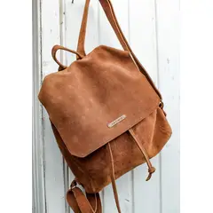 KAI CUEROS - Mochila cuero reno boho