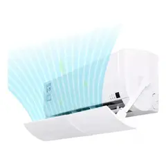GENERICO - Deflector Aire Acondicionado Retráctil Universal De Viento