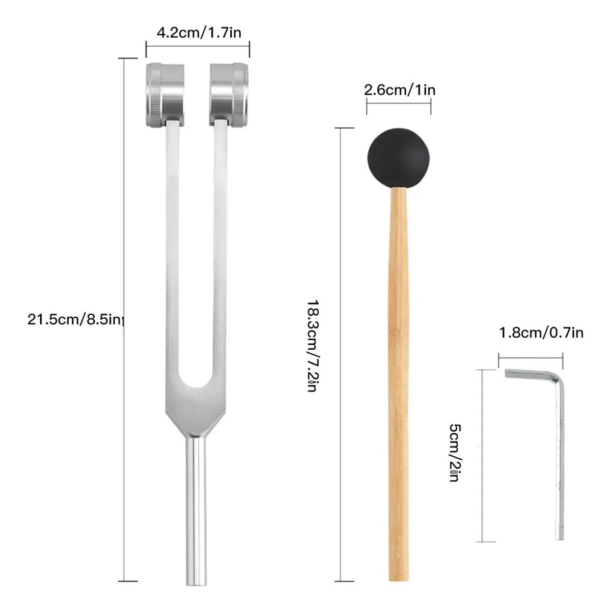 GENERICO - Diapason 128 Hz 21.5cm
