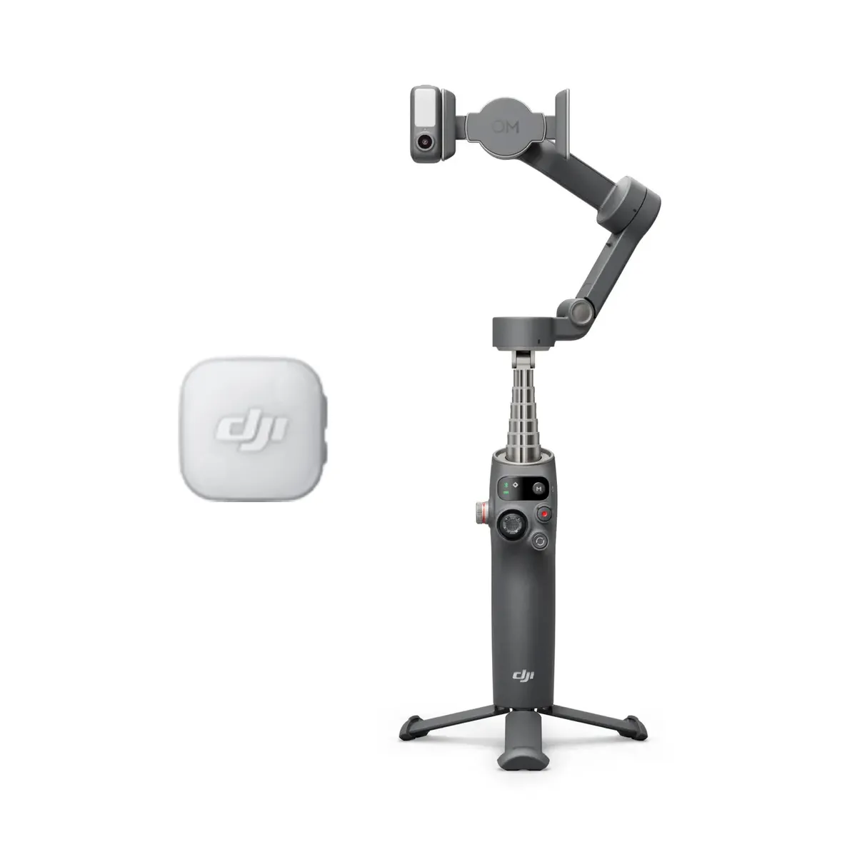 DJI - Estabilizador Pack para Vlogs DJI Osmo Mobile 7P Transmisor DJI Mic Mini 2