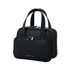 TIOZONEY - Cosmetiquero Travel Mujer-Negro