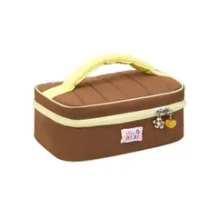 TIOZONEY - Cosmetiquero Travel Mujer-Marrón