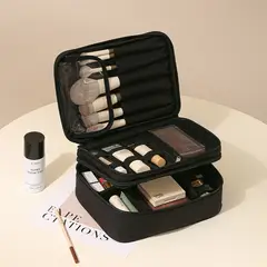 TIOZONEY - Cosmetiquero Travel Mujer-Negro