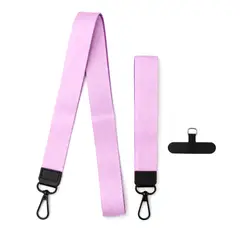 JOIGO - Strap Colgante para Carcasa Celular Universal Doble Lila