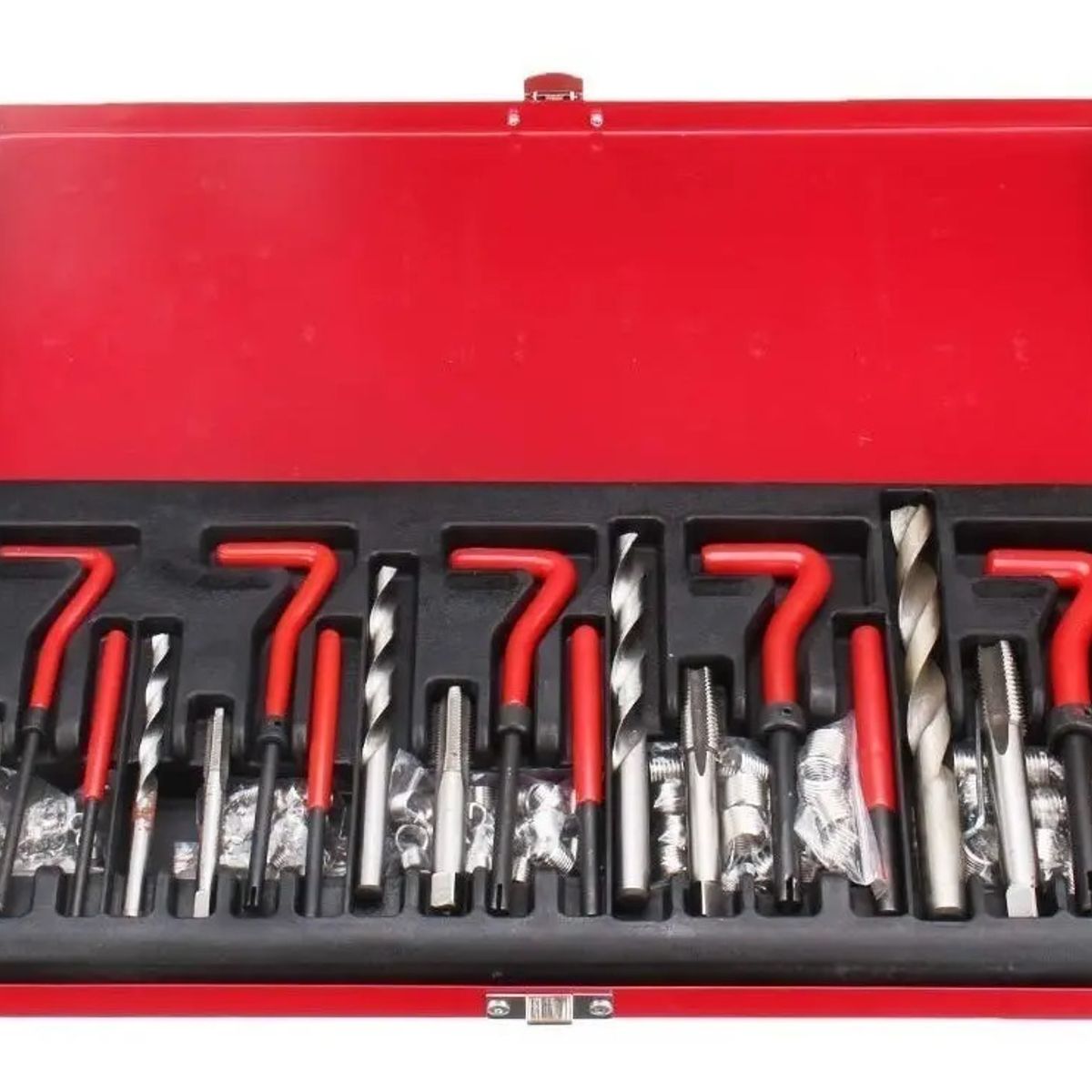 QUICK - Kit 131 Insertos Helicoil Reparacion Hilos Dañados