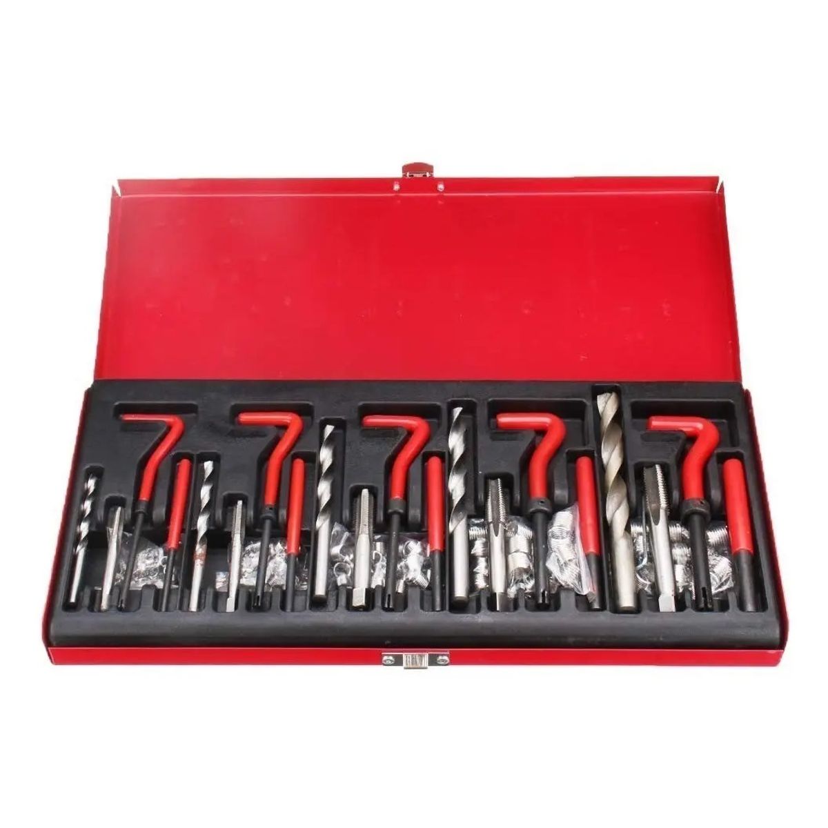 QUICK - Kit 131 Insertos Helicoil Reparacion Hilos Dañados