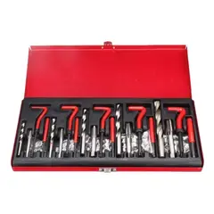 QUICK - Kit 131 Insertos Helicoil Reparacion Hilos Dañados