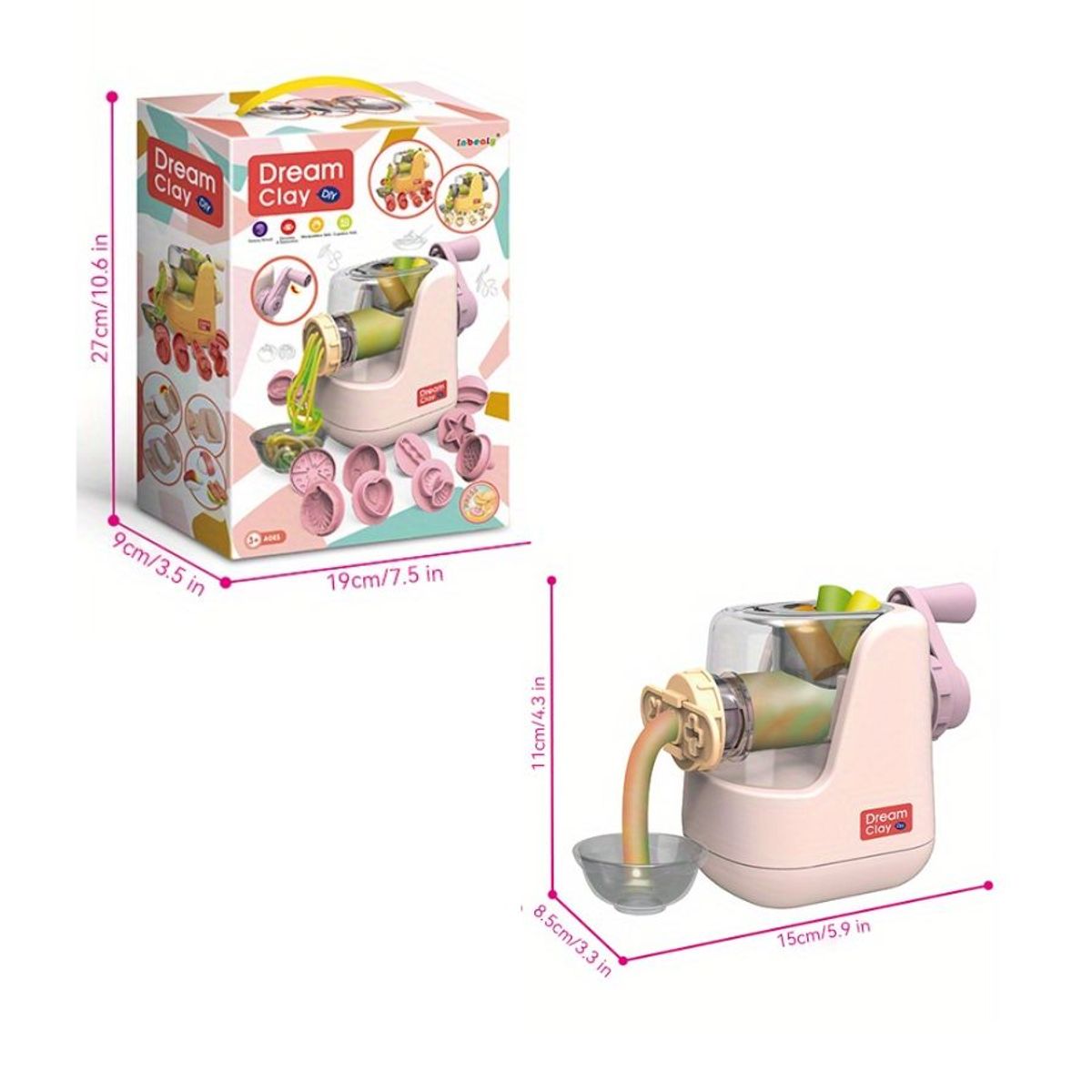 GENERICO - Juguete Set de Cocina Maquina para Pasta Infantil