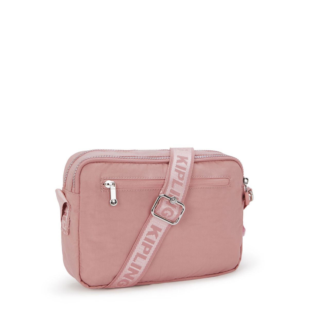 KIPLING - Cartera Mujer Abanu M Zip Rosado Kipling