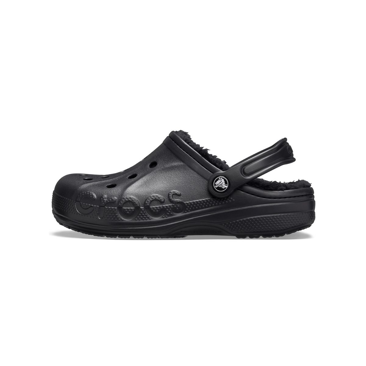 CROCS - Zueco Unisex Baya Lined Clog Negro CROCS