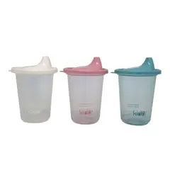 KIDO - SET DE 6 VASOS REUTILIZABLES TODDLER 300 ML