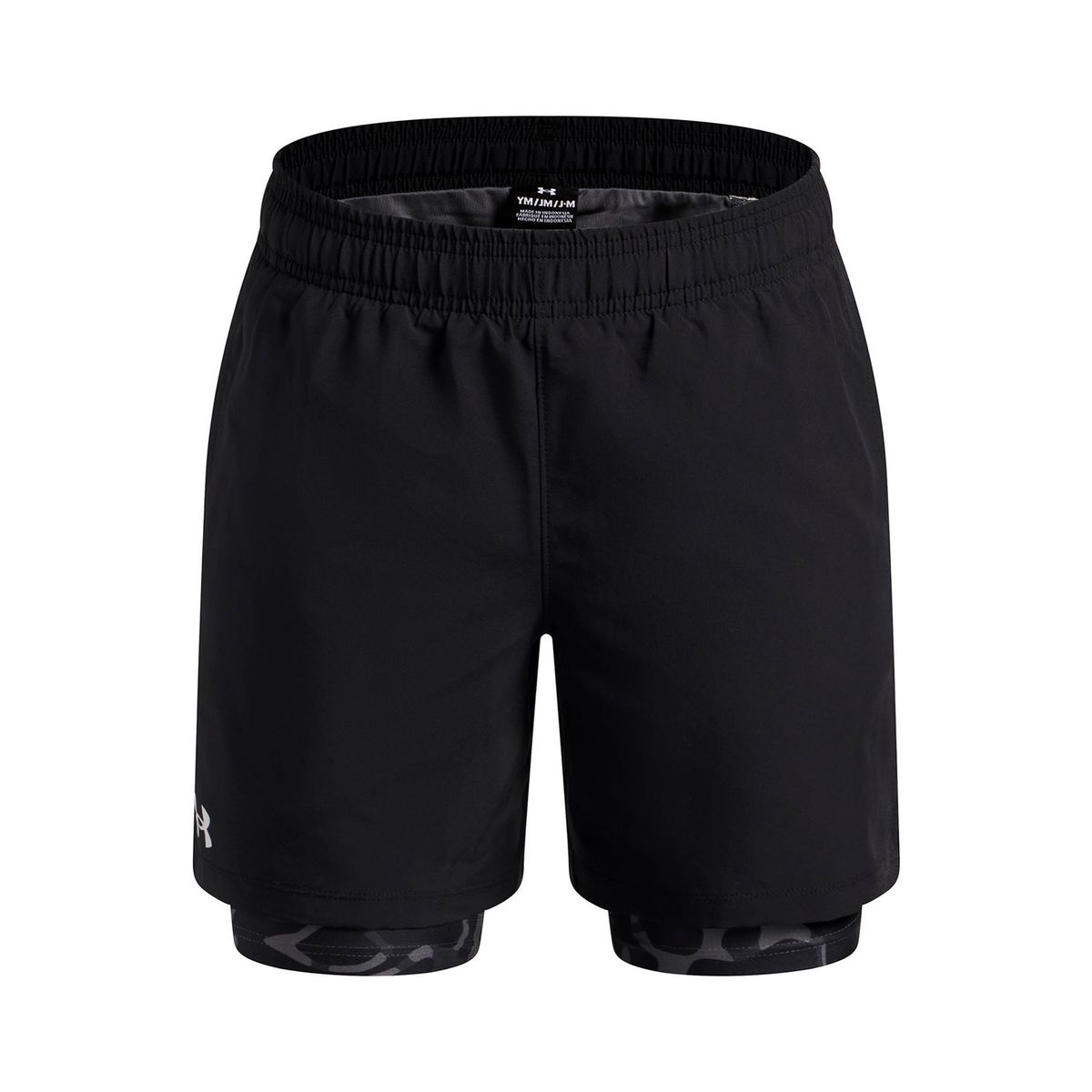 UNDER ARMOUR - Short UA Tech Woven 2 En 1 Negro Niño UNDER ARMOUR