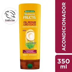 GARNIER - Acondicionador Fructis Oil Repair Liso Coco 350 ML -