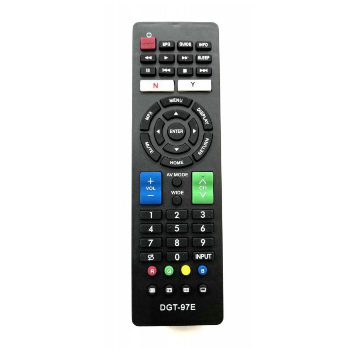 GENERICO - Control Remoto Universal Alternativo Para Tv Sharp Smart Tv LBN