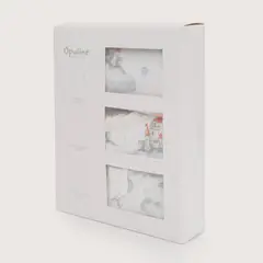 OPALINE - Pack dormir: swaddle, saco dormir, saco dormir patitas TOG 1.0