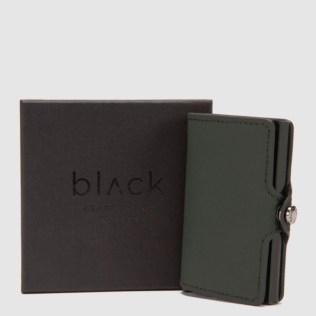 BLACK - Billetera Smart Beast Moss Black Bubba