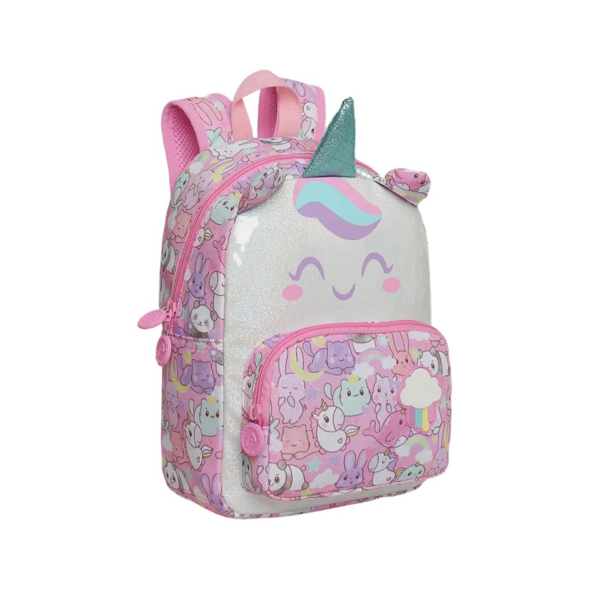 GENERICO - Mochila Infantil Niña Unicornio Rosado Labg