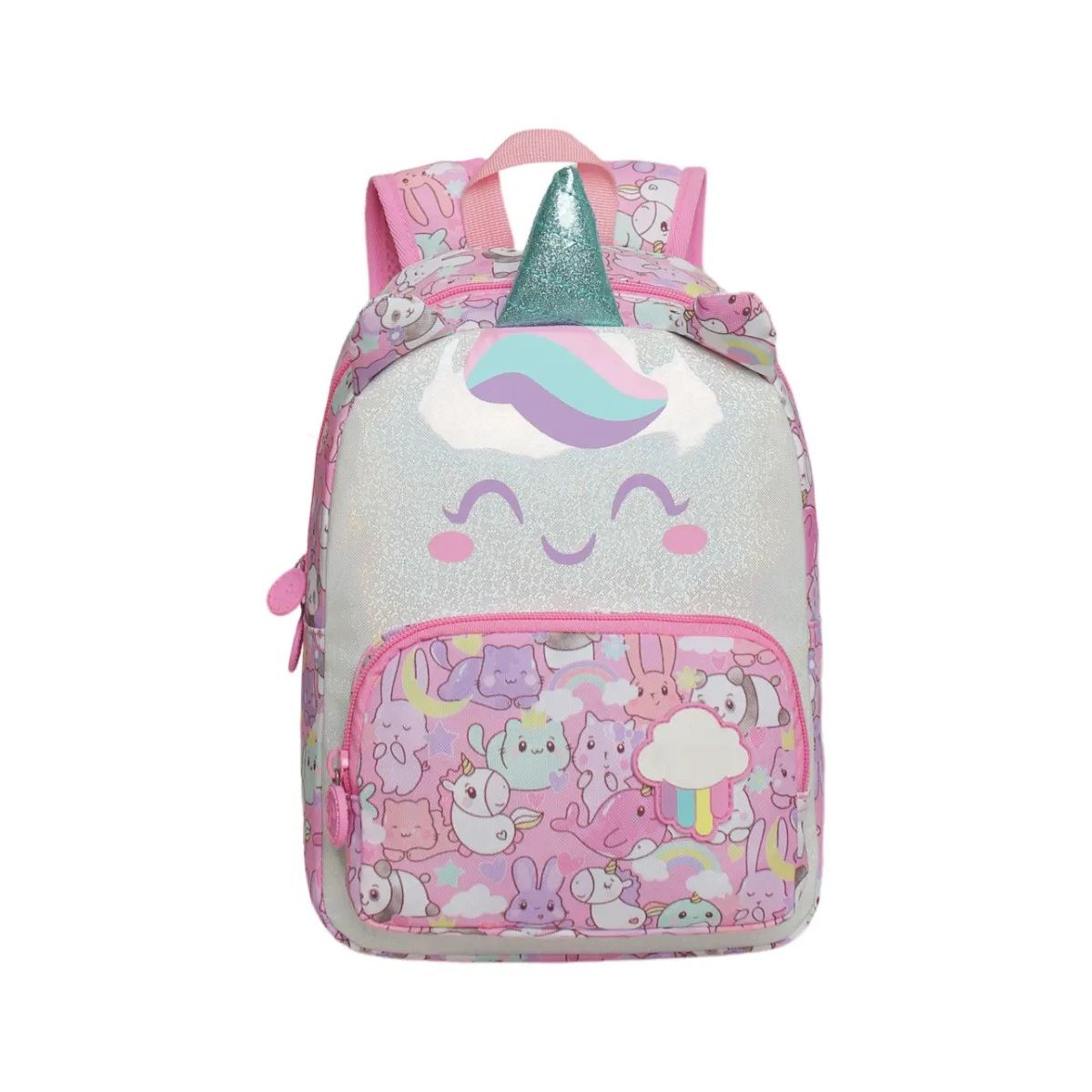 GENERICO - Mochila Infantil Niña Unicornio Rosado Labg