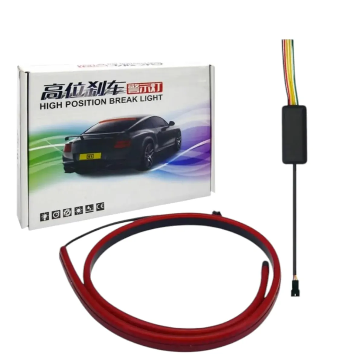GENERICO - Tira Led P/ Luz De Freno C/ Driver De Efectos 100cm, 12 Volt