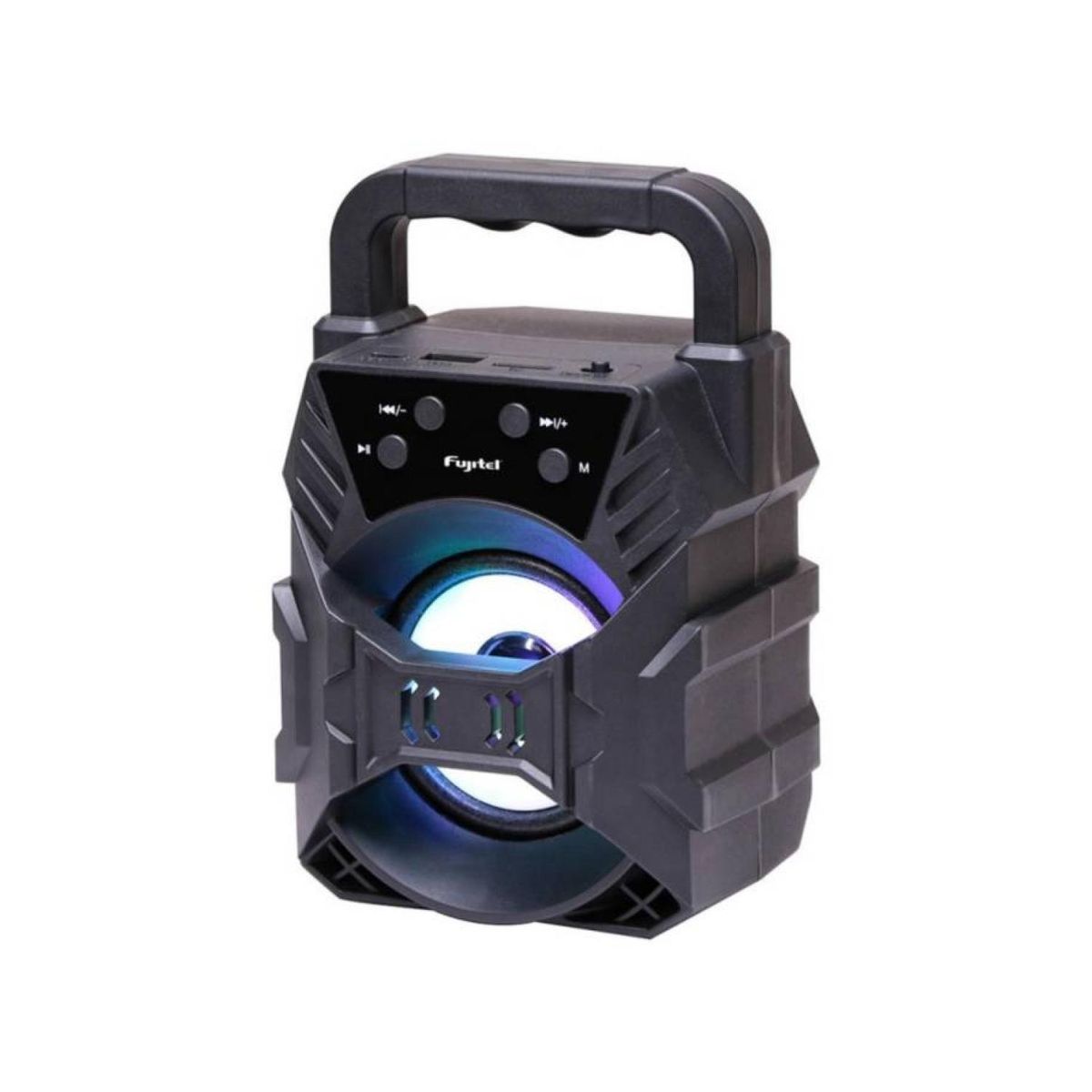 FUJITEL - Parlante Portatil Bluetooth 5WRMS USB Negro Fujitel