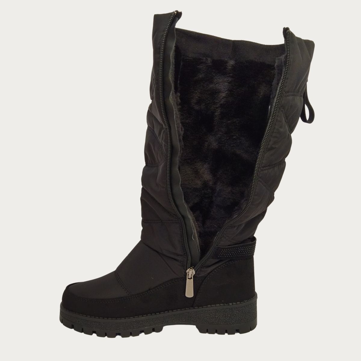 LIKE SHOP - Botas Larga Mujer Impermeable Forro Interior Chiporro 4625
