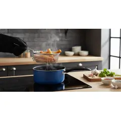 GENERICO - Freidora Antiadherente Royal Blue D&C 22Cm