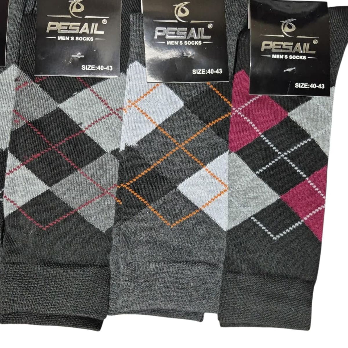 GARSIL - 12 Pares De Calcetines De Vestir Para Hombre De Algodón