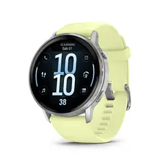 GARMIN - Smartwatch Venu 4 45mm Gray w Silver + Citron