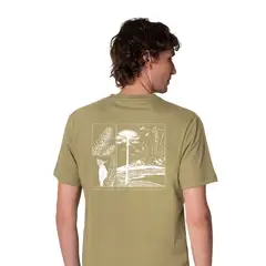 LENGA - Polera Hombre Algodón Orgánico Conguillio Naturaleza