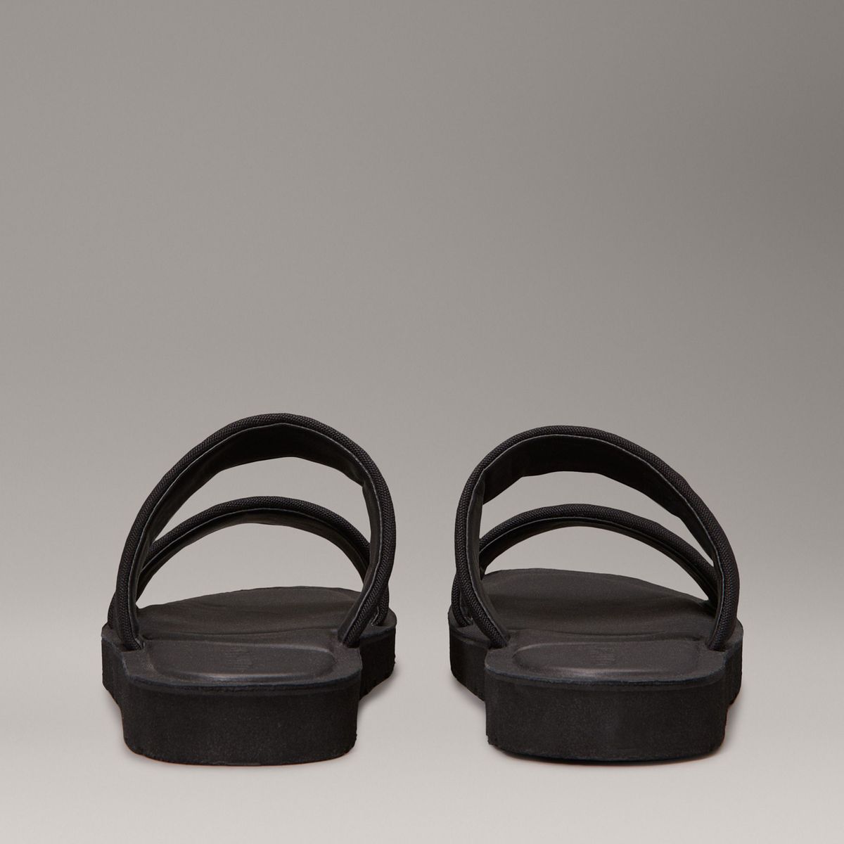 CALVIN KLEIN - Sandalias de Lona Negro Calvin Klein