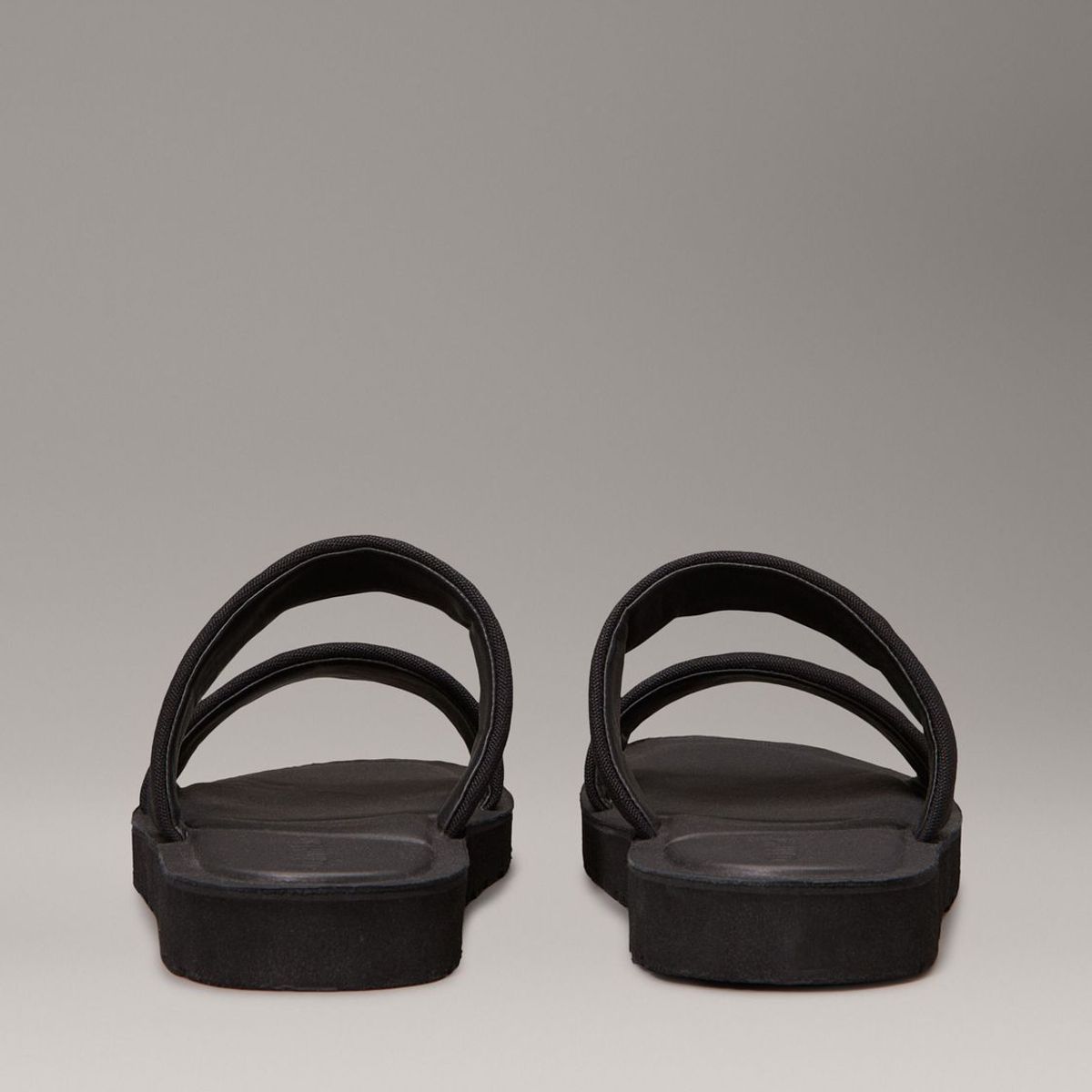 CALVIN KLEIN - Sandalias de Lona Negro Calvin Klein