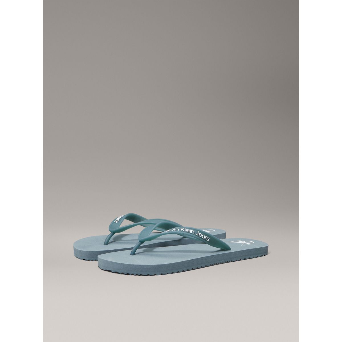 CALVIN KLEIN - Sandalias con Logotipo Verde Calvin Klein