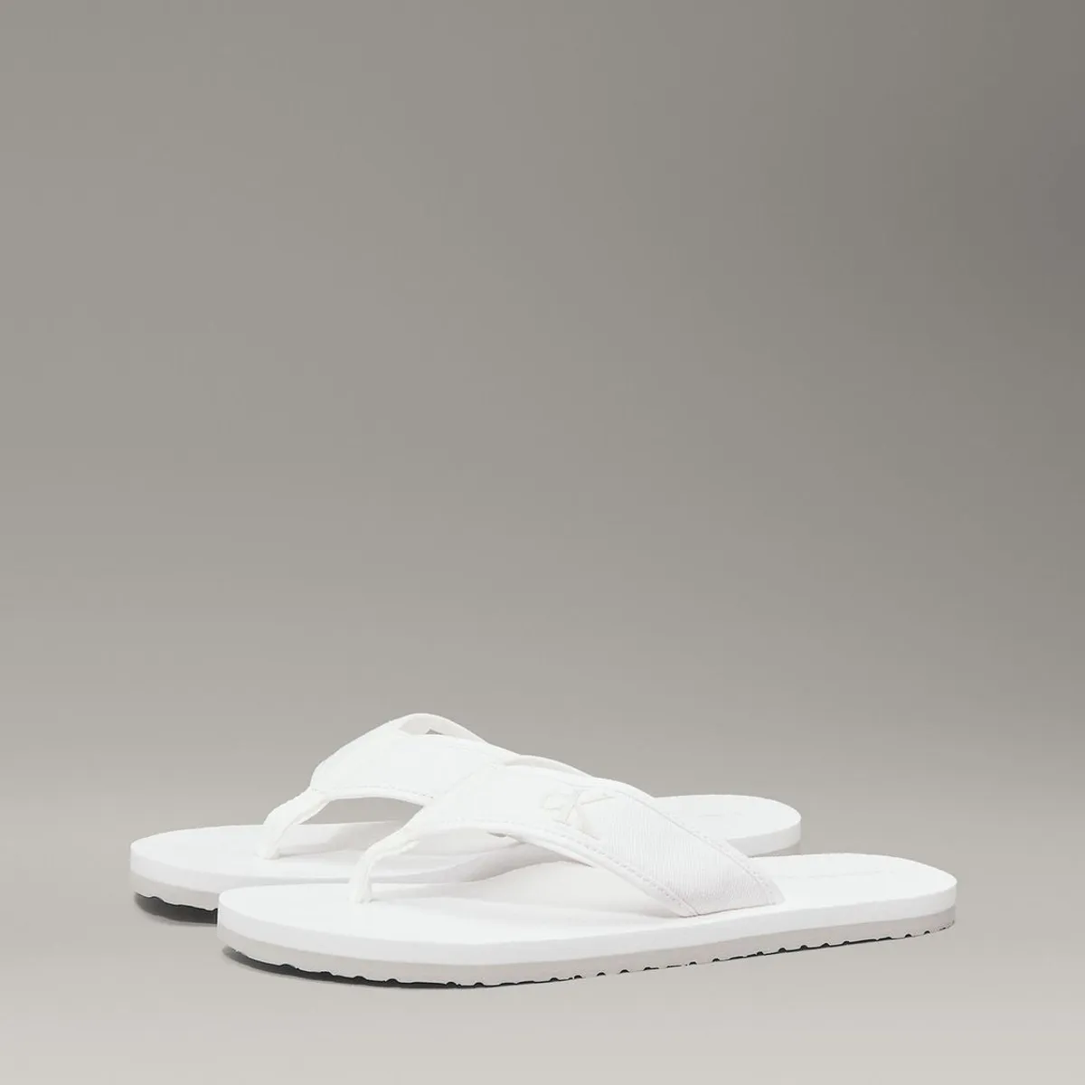 CALVIN KLEIN - Sandalias de Lona Blanco Calvin Klein