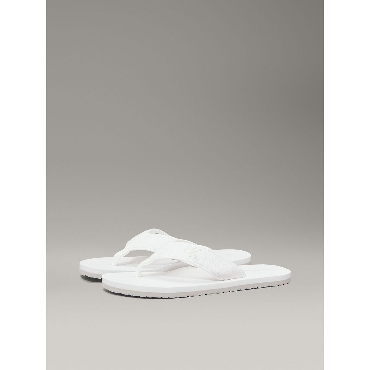 CALVIN KLEIN - Sandalias de Lona Blanco Calvin Klein