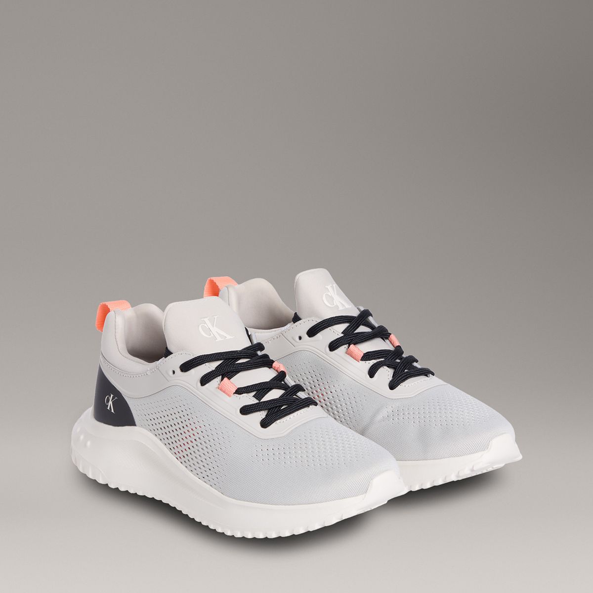 CALVIN KLEIN - Zapatillas Eva Runner Sock Gris Calvin Klein