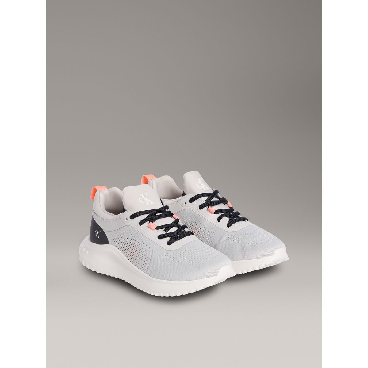CALVIN KLEIN - Zapatillas Eva Runner Sock Gris Calvin Klein