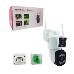 GENERICO - Camara De Vigilancia Doble P/ Exteriores C/ Wifi App Icam365