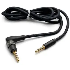 GEN - Cable Audio Auxiliar TRRS 3.5mm Angulo L 4 polos 3 rayas