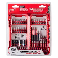 MILWAUKEE - SET DE PUNTAS DE IMPACTO 54 PZS 48-32-4010