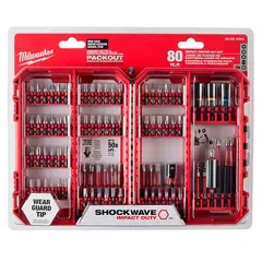 MILWAUKEE - SET PUNTAS DE IMPACTO 80 PIEZAS 48-32-4094